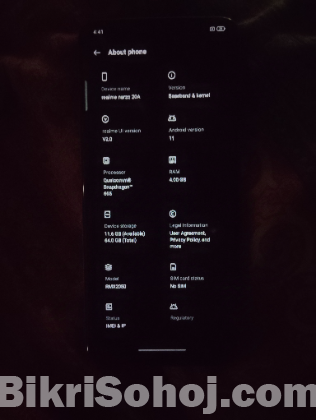 Realme Narzo 20 A